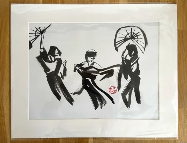 Callilygraphie 1414-40x30cm